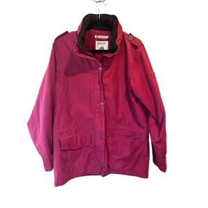 Pacific Trail  Cranberry Red Field Jacket Women’s Medium Vintage 90s